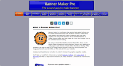 Desktop Screenshot of bannermakerpro.com